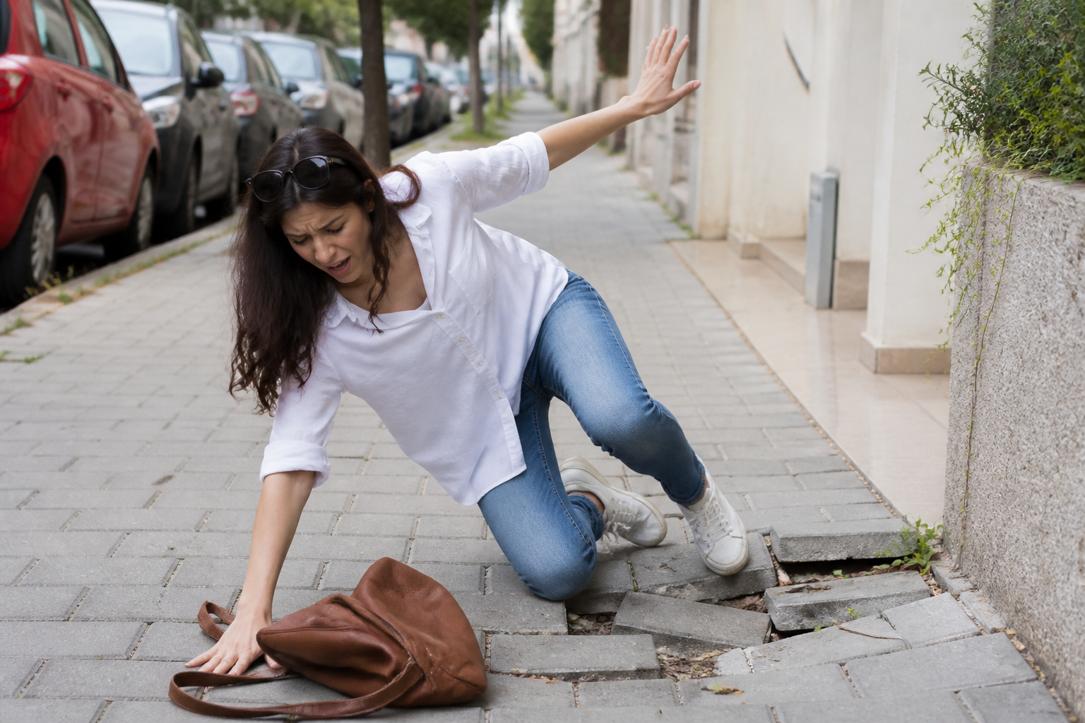 אדם שנפל על מדרכה עירונית שבורה - הוכחת רשלנות בתביעה נגד העירייה