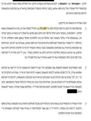 סכום התביע: 275.000₪